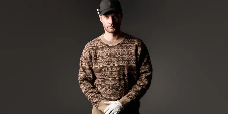 メンズウェア 1PIU1UGUALE3 GOLF KNIT VEST 1PIU1UGUALE3 GOLF ウノピゥウノウグァーレトレ ゴルフ メンズ