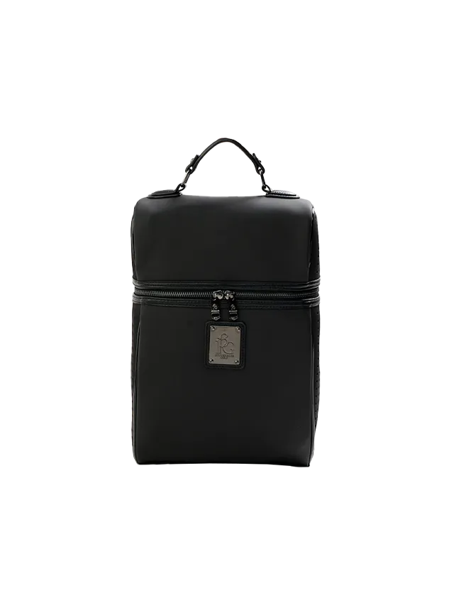 1piu1uguale3 ゴルフシューズバッグ_ブラック