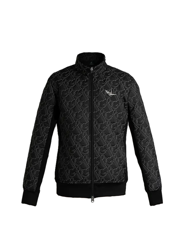 1piu1uguale3 キルティングブルゾン