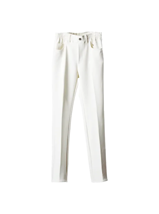 1PIU1UGUALE3 カルペディエム ハイブリッド インサイド ポケット パンツ ホワイト