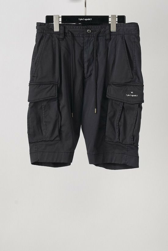 CARGO SHORTS［BLACK］ | 1PIU1UGUALE3｜ウノ ピゥ ウノ ウグァーレ