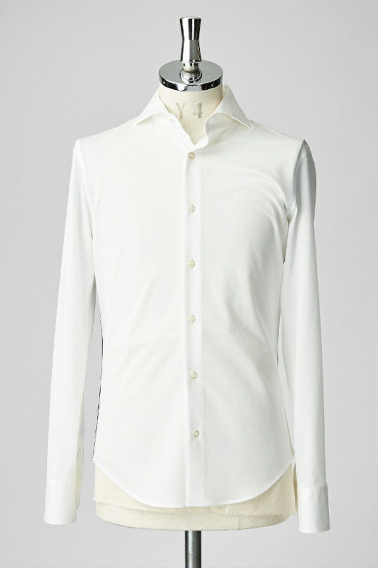 1PIU1UGUALE3 PLAIN SHIRTS プレーンシャツ 1piu1uguale3 シャツ |MRS129-CTP073-10-99 PLAIN COMBI［WHITE