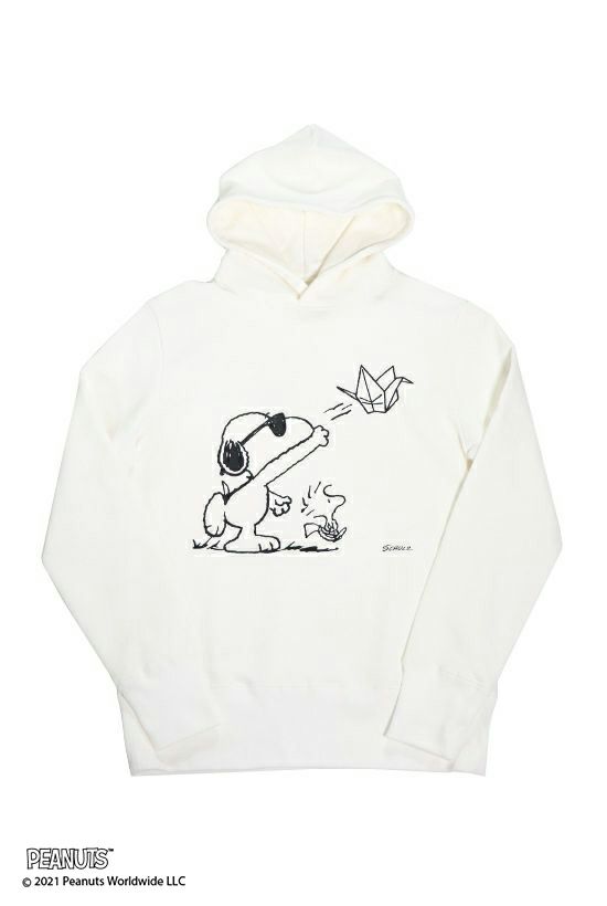 1piu1uguale3 スウェット | MRB431-COT291-10 PEANUTS PULLOVER PARKA