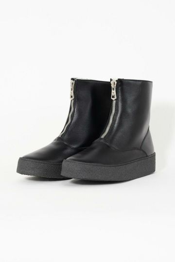 未使用級‼︎ウノ ピゥ× SANDERS - CURLING ZIP BOOTS - 靴