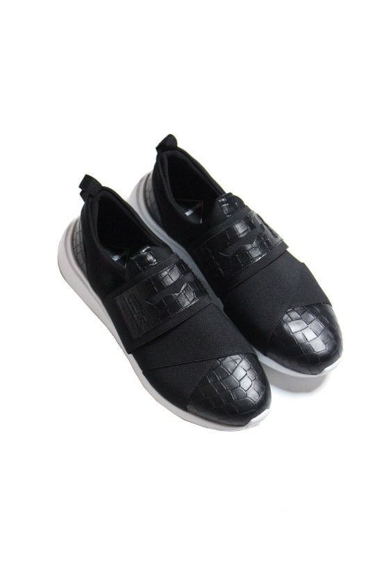 1piu1uguale3 パンツ |MRG257-COW072-99-10 1PIU1UGUALE3×BePositive WALK IN THE  AIR LOAFER ［BLACK/WHITE］