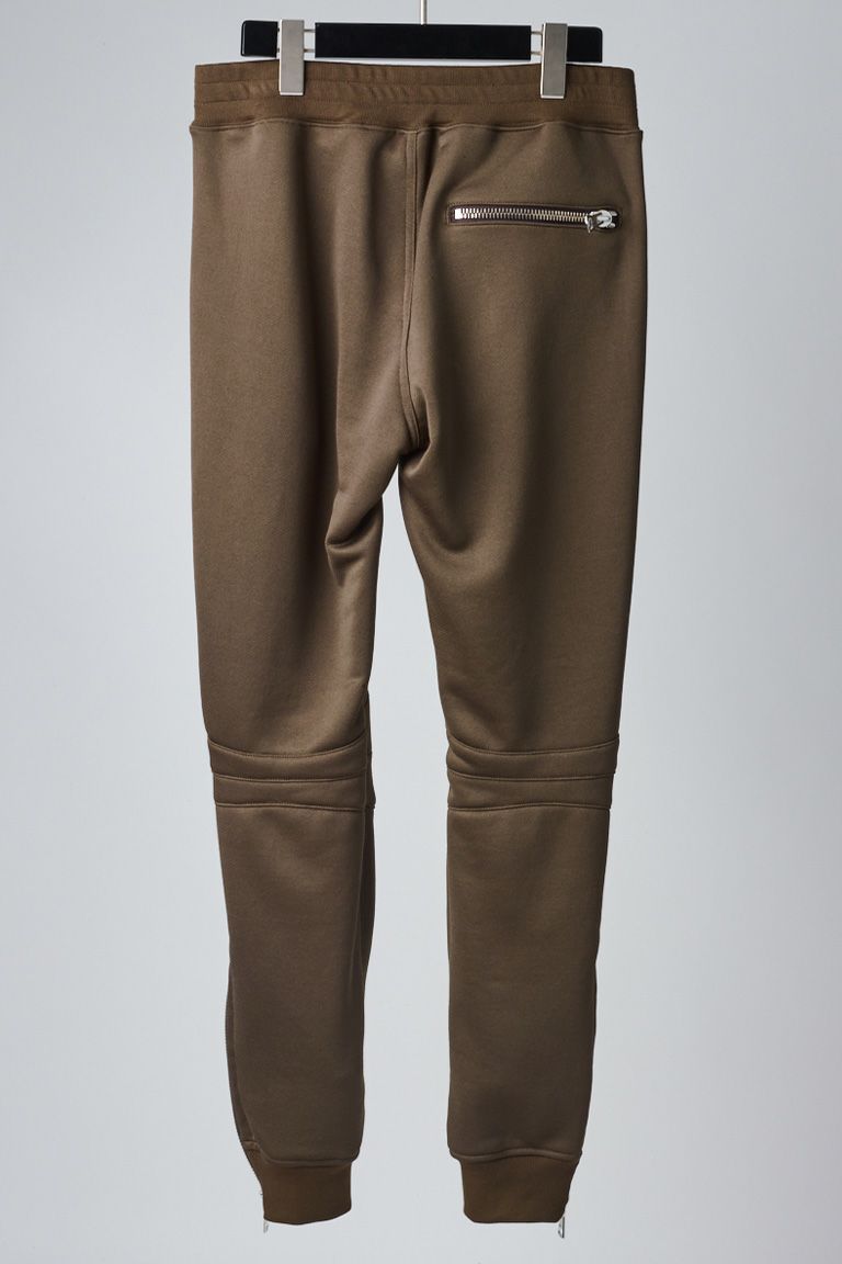 1piu1uguale3 パンツ |MRP433-PCT100-77 BIKER ZIP RIB PANTS［D.BROWN］