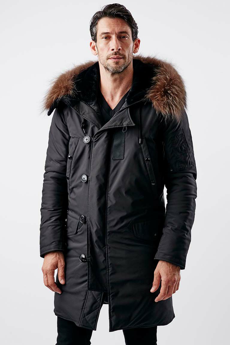 BLACK MILITARY BY YOSHIMASA HOSHIBA N-3B FLIGHT JACKET［BLACK