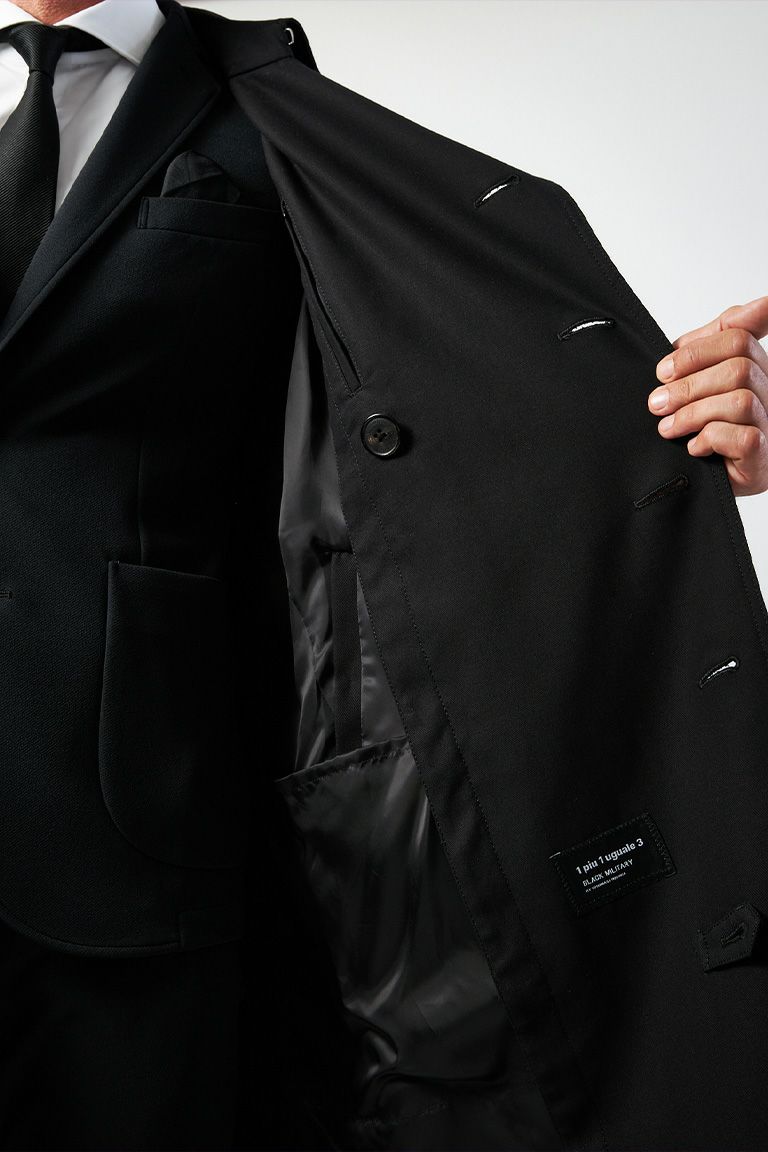 BLACK MILITARY Vol.17 FIRST TRENCH COAT［BLACK］ | VATOMCE