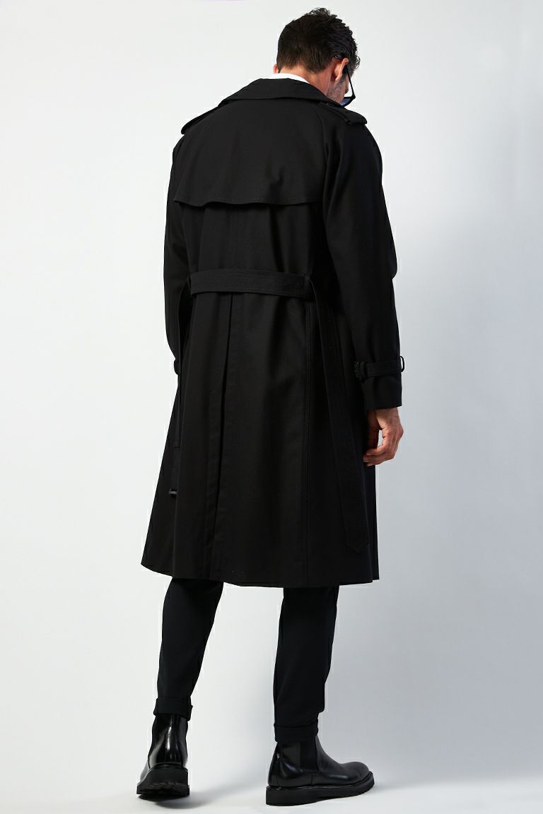 BLACK MILITARY Vol.17 FIRST TRENCH COAT［BLACK］ | VATOMCE