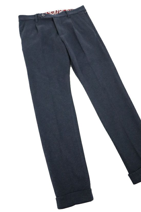 1PIU1UGUALE3 - BIKER RIB PANTS / スキューバ ダブルジャージ