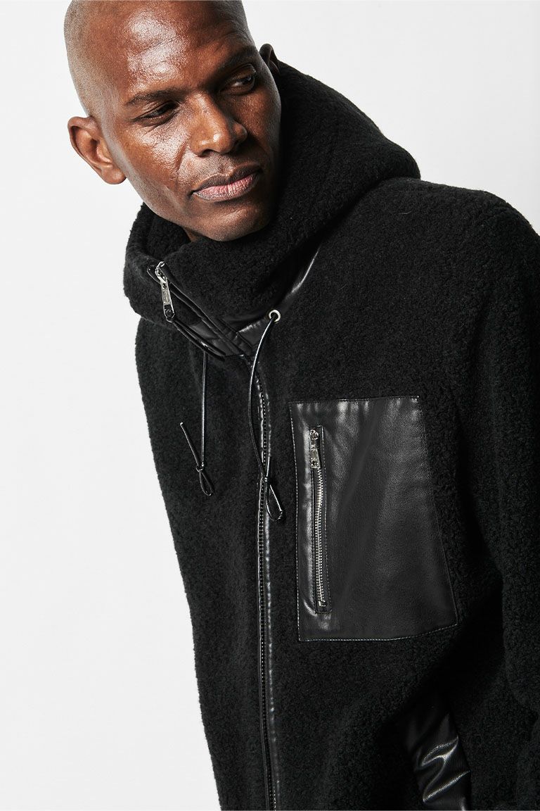 1piu1uguale3 ジャケット |MRB509-ACP004-99 RETRO GEAR PARKA［BLACK］