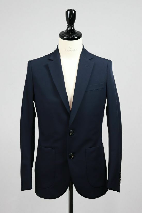 1piu1uguale3 ジャケット |MRB514-OVR010-57 RIB 2B JKT［NAVY］ 