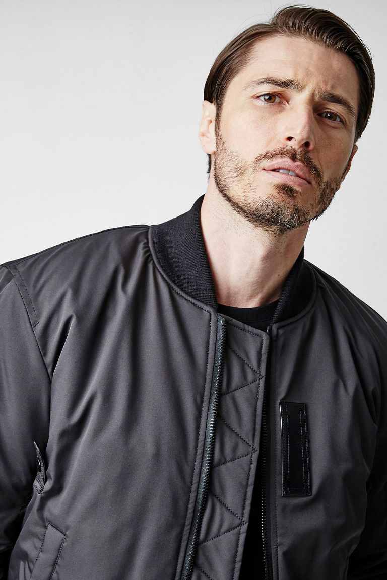 BLACK MILITARY BY YOSHIMASA HOSHIBA MA-1 FLIGHT JACKET［BLACK］ | VATOMCE |  1PIU1UGUALE3正規店