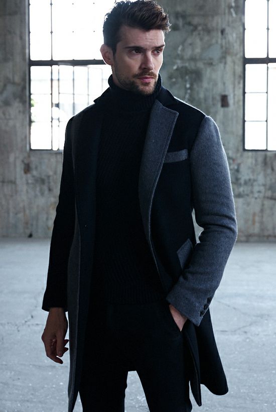 CRAZY CHESTER COAT［BLACK/GRAY］ | VATOMCE | 1PIU1UGUALE3正規店 