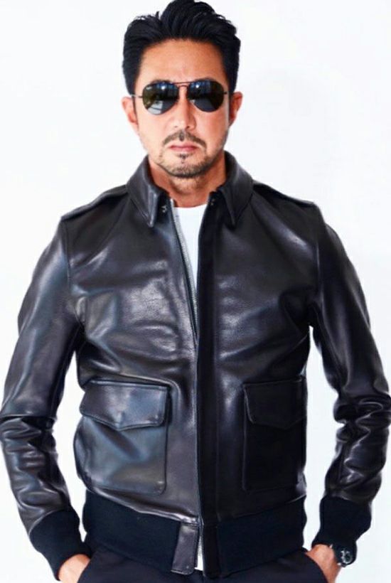 BLACK MILITARY BY YOSHIMASA HOSHIBA A-2 FLIGHT JACKET ［BLACK］