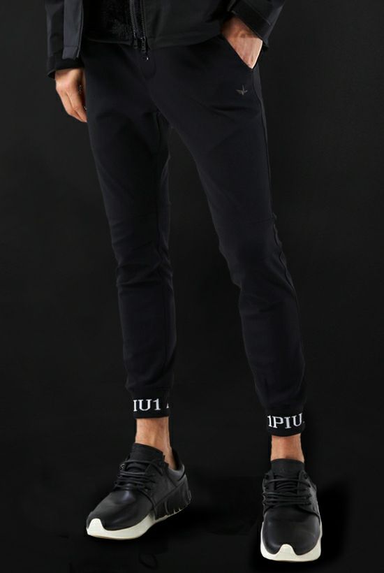 113 SPORT LIMITED BIKER RIB PANTS [BLACK] | 1PIU1UGUALE3｜ウノ