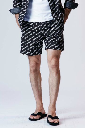 EASY SHORTS［BLACK］ | 1PIU1UGUALE3｜ウノ ピゥ ウノ ウグァーレ