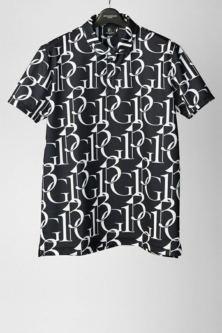 BIG 113G S/S LOGO POLO［BLACK/WHITE］ | 1PIU1UGUALE3｜ウノ ピゥ