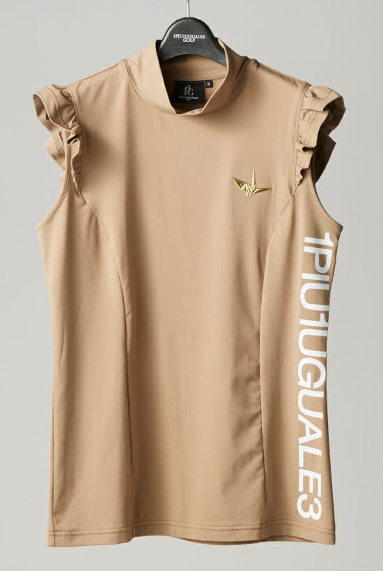 LADIES’ SHOULDER FRILL MOCK［BEIGE］ | 1piu1uguale3 オンラインストア 大阪