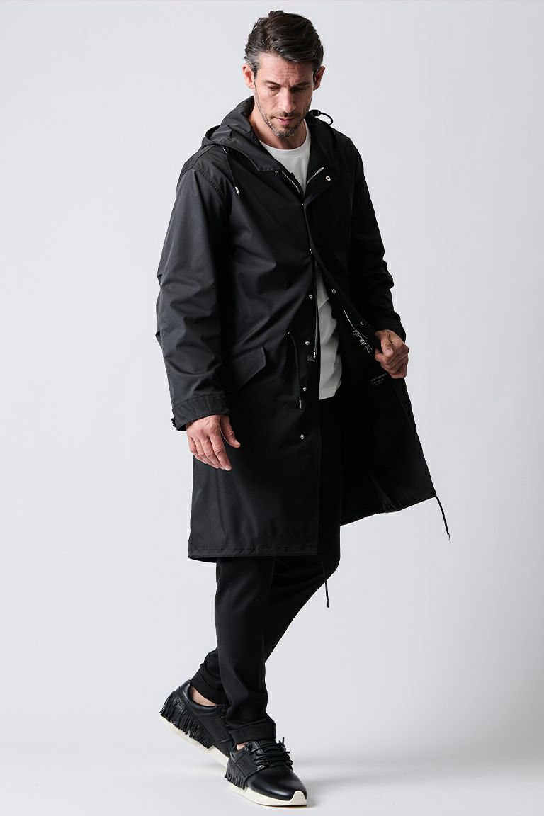 BLACK MILITARY BY YOSHIMASA HOSHIBA M-51 FIELD PARKA ［BLACK 