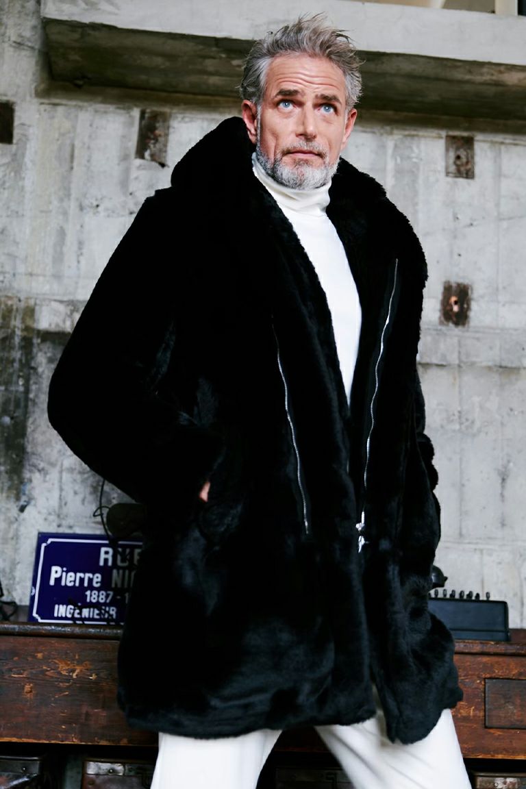 WRAP COAT［BLACK］ | VATOMCE | 1PIU1UGUALE3正規店