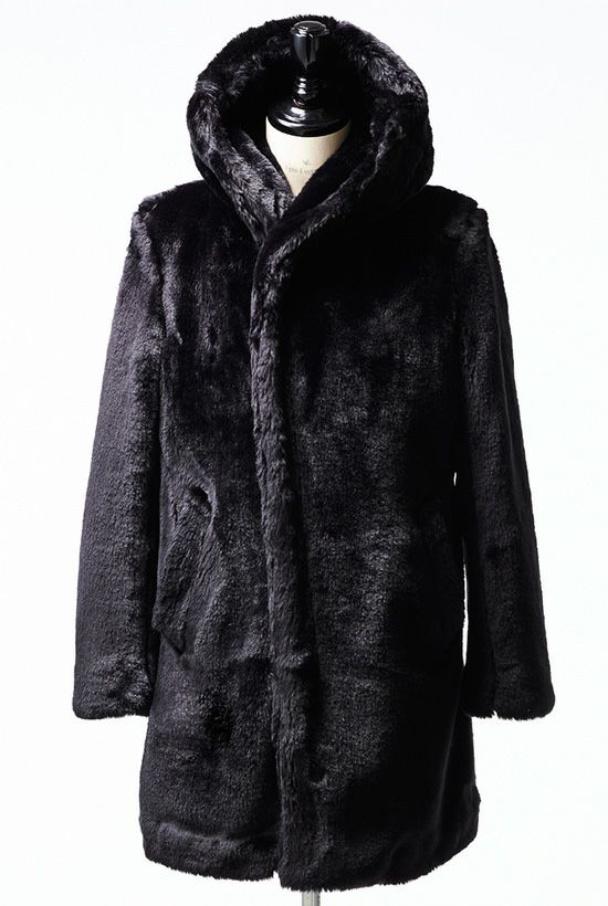 WRAP COAT［BLACK］ | 1PIU1UGUALE3｜ウノ ピゥ ウノ ウグァーレ トレ