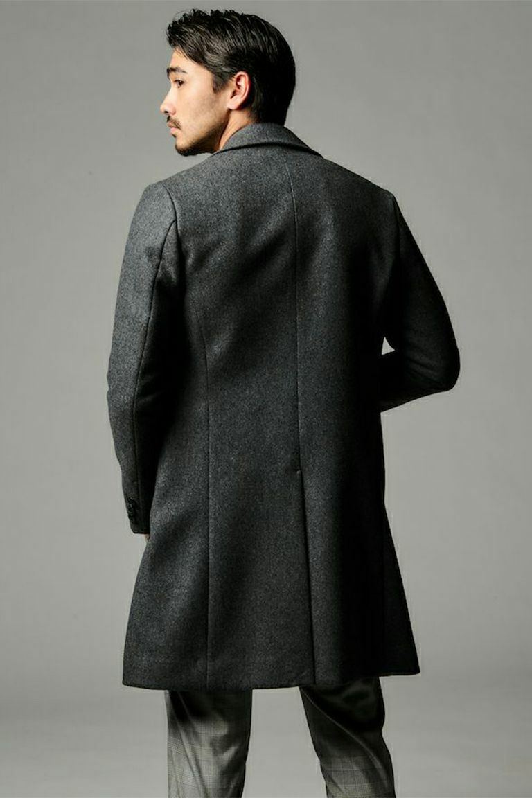 CHESTER COAT［GRAY］ | 1PIU1UGUALE3｜ウノ ピゥ ウノ ウグァーレ ...