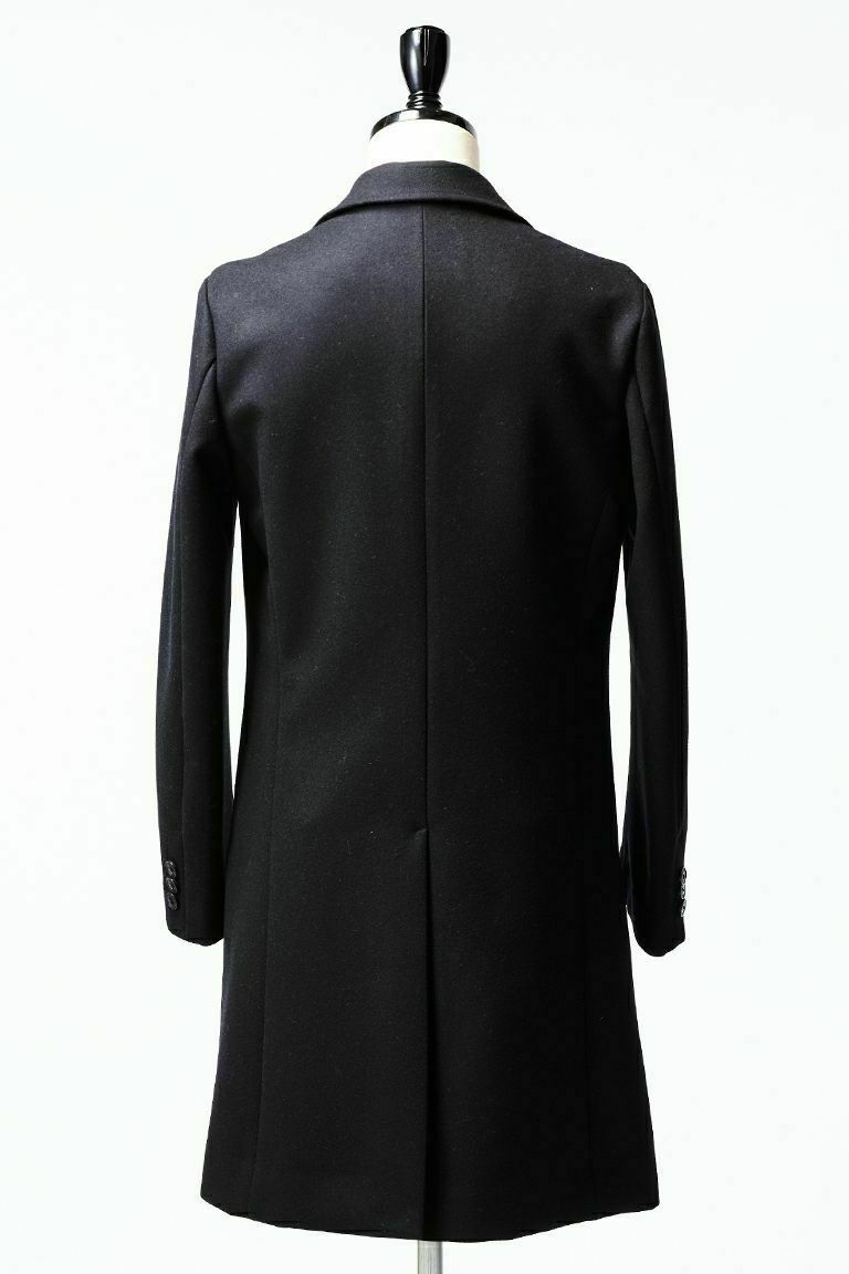 1 piu 1 uguale 3 ブラック チェスターコート CHESTER COAT［BLACK］ | VATOMCE | 1PIU1UGUALE3正規店