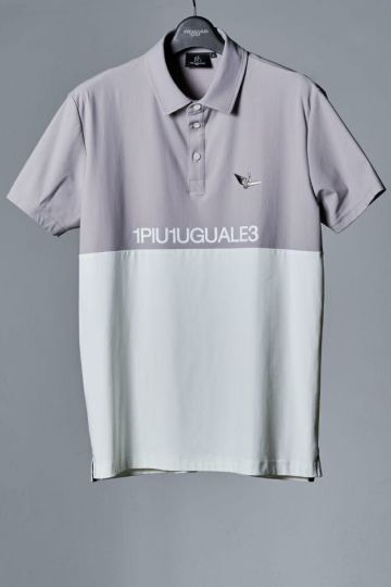 S/S POLO SIDE SWITCH［BLACK］ | 1PIU1UGUALE3｜ウノ ピゥ ウノ