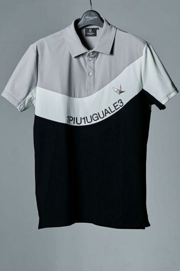 S/S POLO WAVE SWITCH［BLACK］ | VATOMCE | 1PIU1UGUALE3正規店