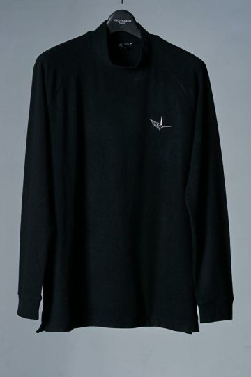 L/S MOCK NECK PLAIN［BLACK］ | 1PIU1UGUALE3｜ウノ ピゥ ウノ