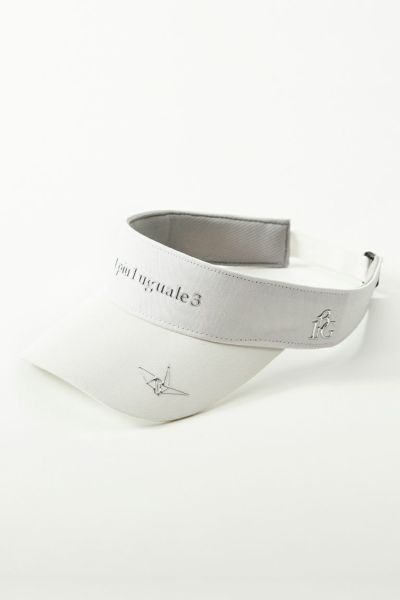 white sunvisor