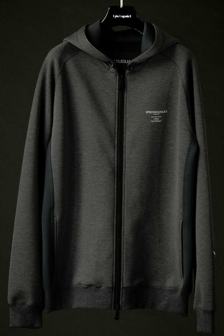 1PIU1UGUALE3 SPORT COMFORT ZIP UP PARKA［GRAY