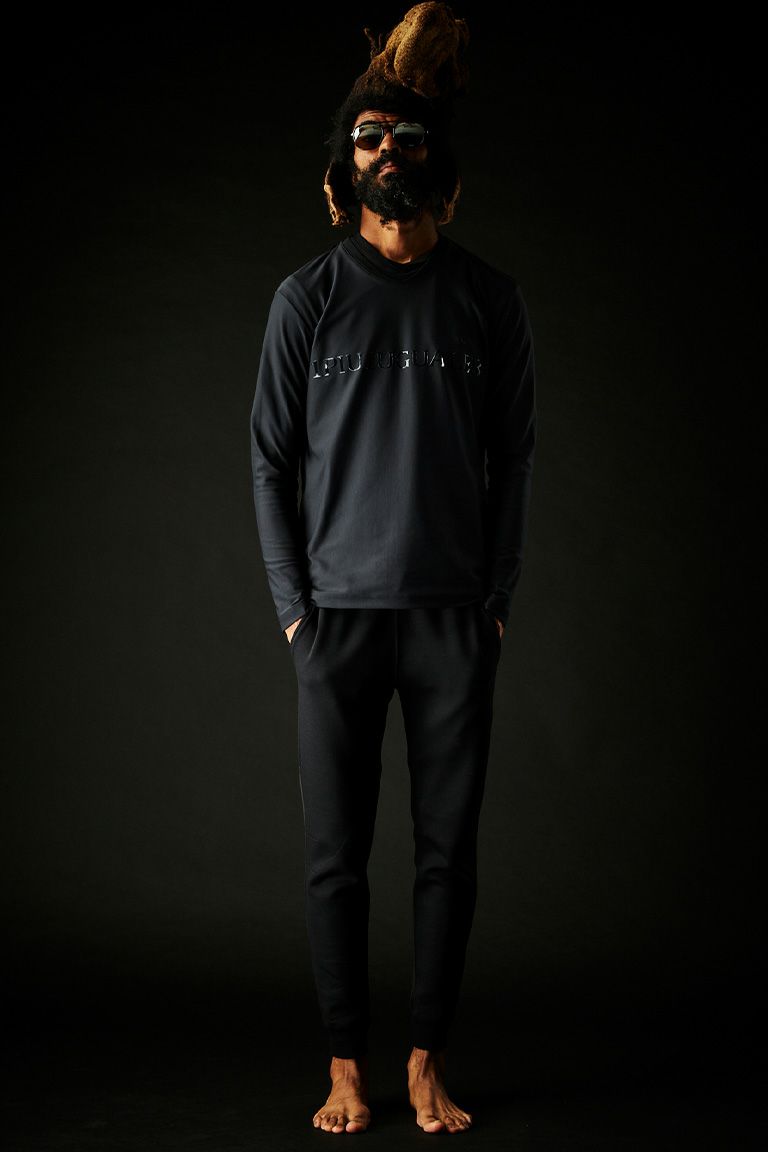 1PIU1UGUALE3 SPORT COMFORT RIB［BLACK］ | VATOMCE | 1PIU1UGUALE3正規店
