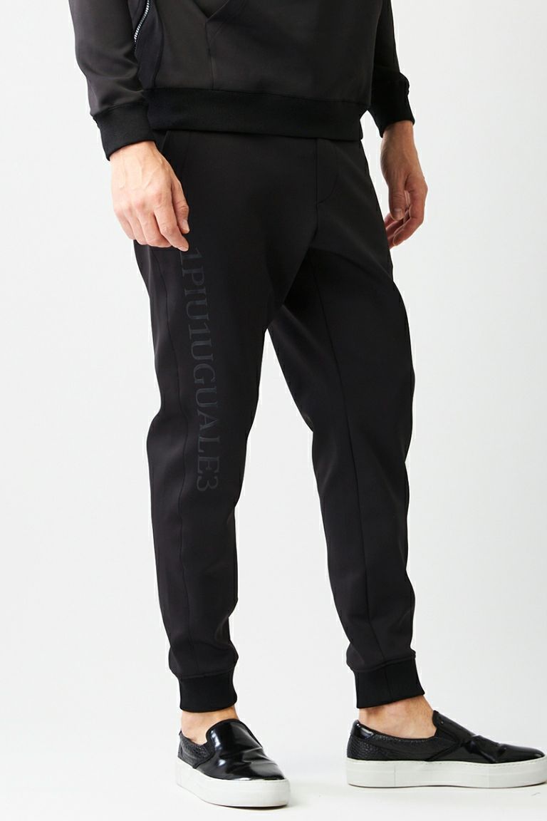113 SPORT ANNIVERSARY LIMITED RIB PANTS［BLACK］ | VATOMCE 