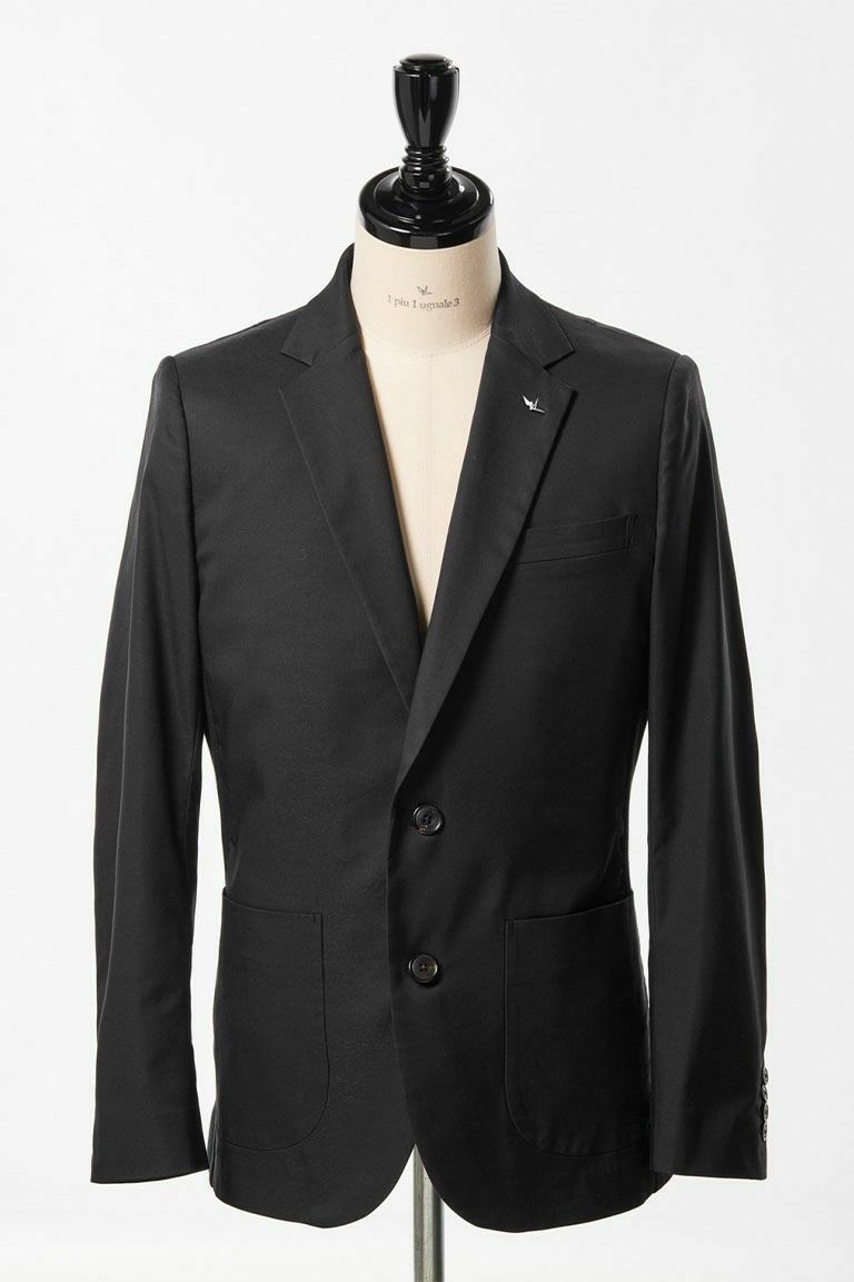 RIB JACKET［BLACK］ | VATOMCE | 1PIU1UGUALE3正規店 