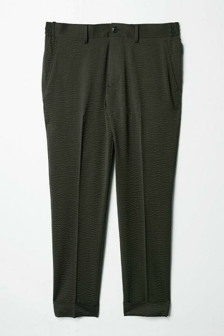 UNCON SLACKS［KHAKI］ | VATOMCE | 1PIU1UGUALE3正規店