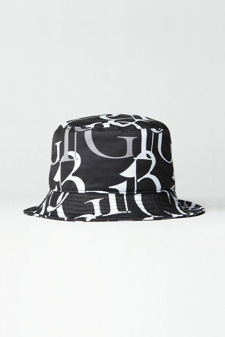 113G FULL LOGO MIX BUCKET HAT［BLACK］ | 1PIU1UGUALE3｜ウノ ピゥ ウノ ウグァーレ トレ  大阪オンラインストア