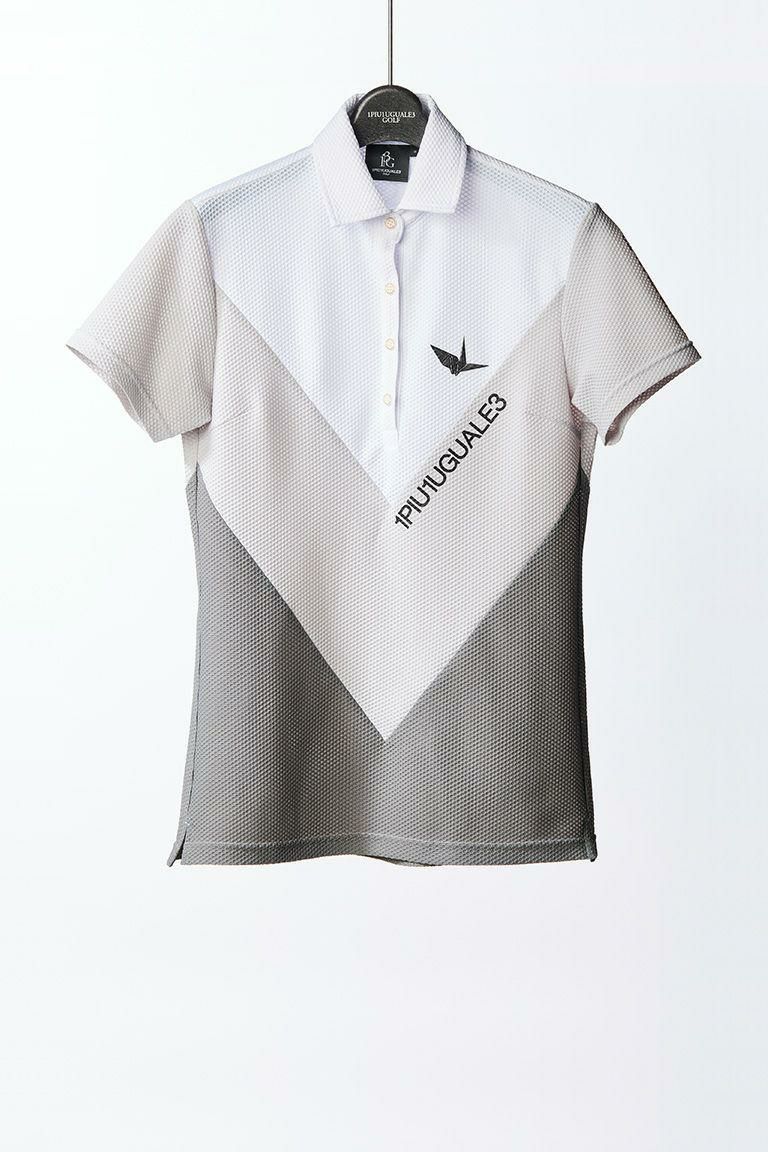 人気商品超目玉 目玉商品 1PIU1UGUALE3 GOLF LADIES' BIG LOGO POLO