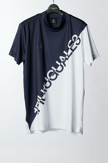 MOCK NECK 1PIU1UGUALE3 DIAGONAL LOGO-eastgate.mk