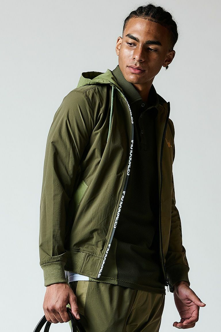 CRAZY WIND BREAKER HOODIE［KHAKI］ | 1PIU1UGUALE3｜ウノ ピゥ