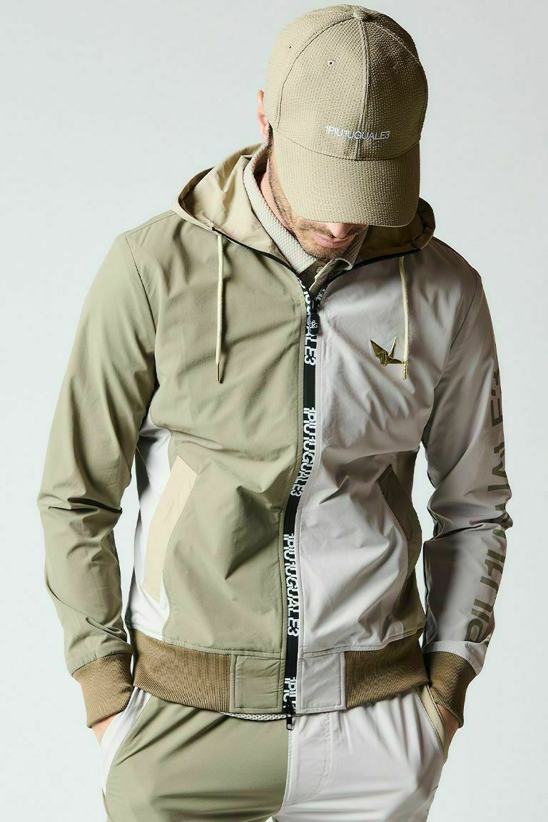 CRAZY WIND BREAKER HOODIE［BEIGE］