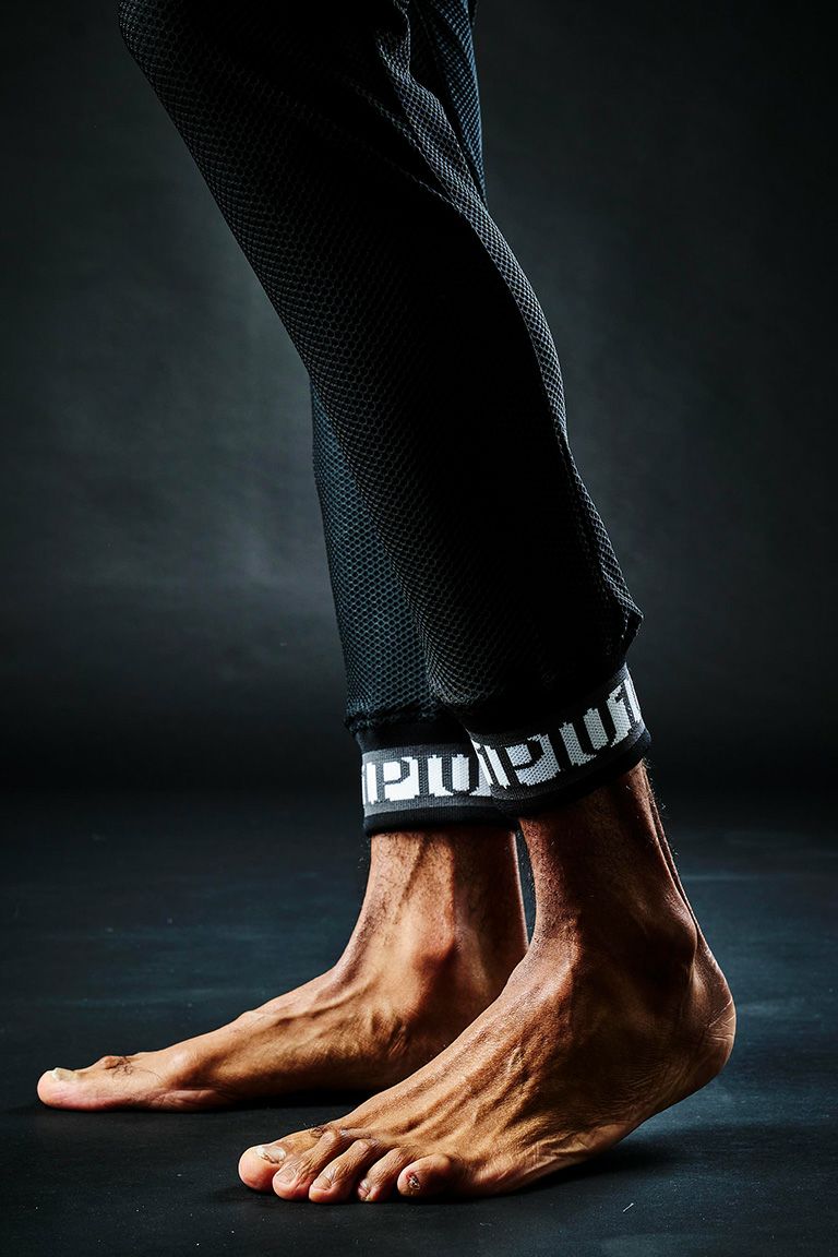 113 SPORT TECHNICAL MESH BLACK RIB［BLACK］ | VATOMCE