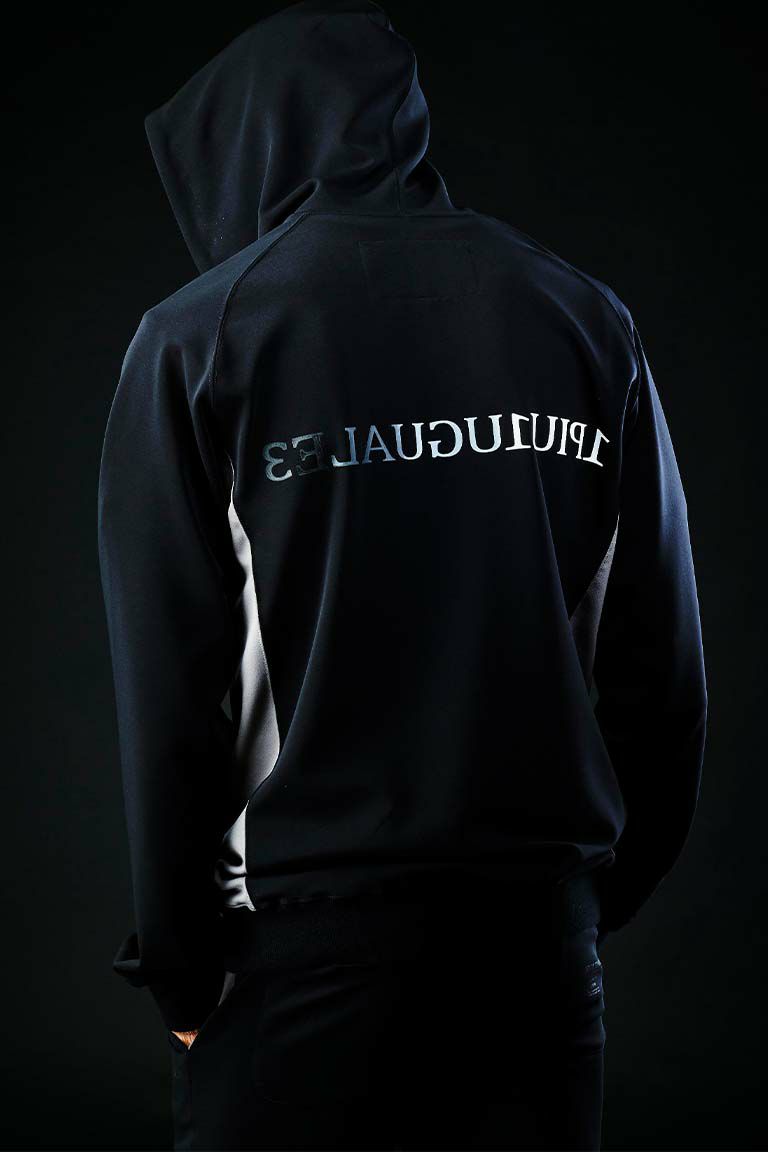 1PIU1UGUALE3 SPORT HYPER JERSEY BLACK PARKA［BLACK］ | VATOMCE