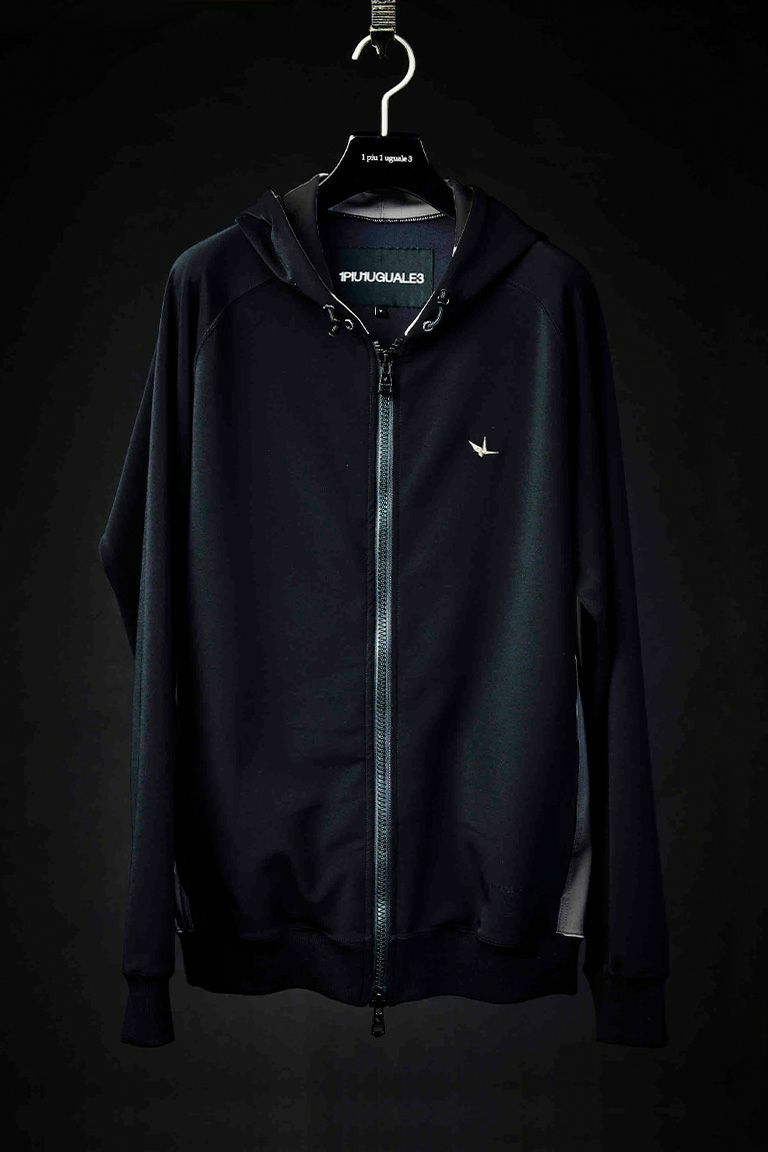 1PIU1UGUALE3 SPORT HYPER JERSEY BLACK PARKA［BLACK］ | VATOMCE
