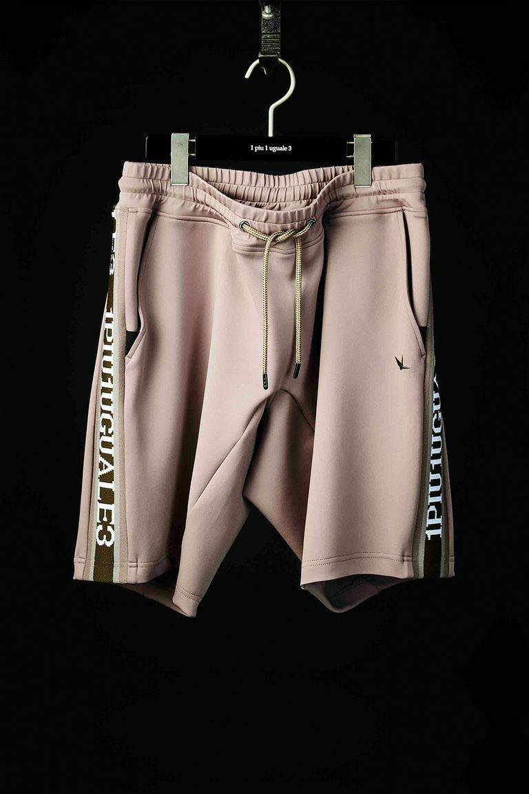 1PIU1UGUALE3 SPORT GRAY BEIGE PREMIUM WIDE SHORTS［GRAY BEIGE 