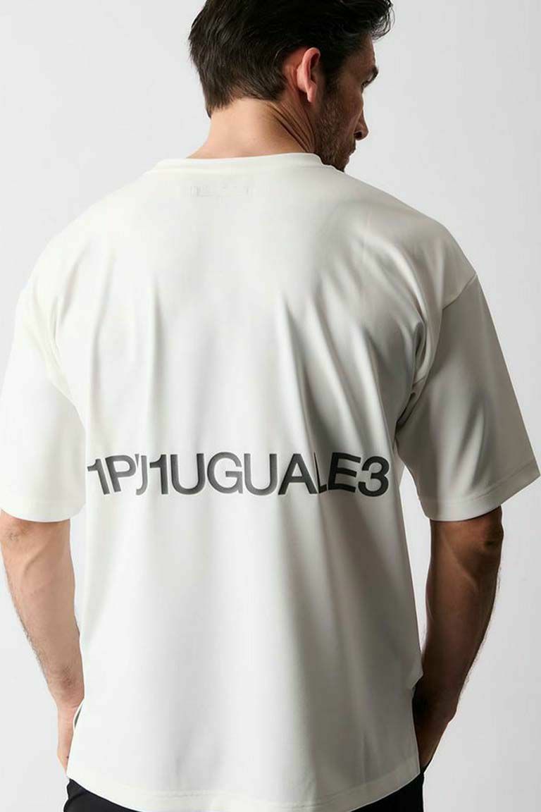 BIG TEE EXCLUCIVE REFRECTIVE［WHITE］ | 1PIU1UGUALE3｜ウノ ピゥ