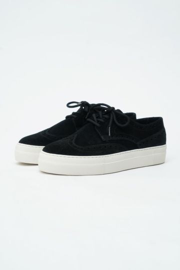 WING TIP SNEAKER［BLACK］ | 1PIU1UGUALE3｜ウノ ピゥ ウノ