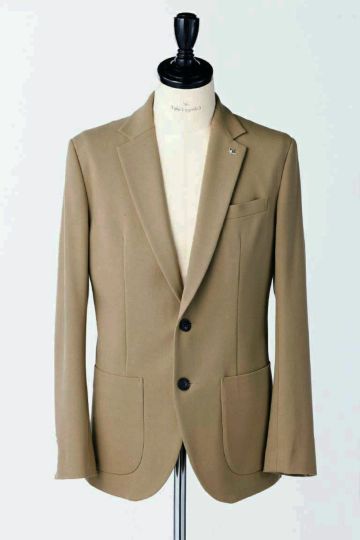 1 piu 1 uguale 3 ベージュ旅ジャケットシリーズ　VIとV 1piu1uguale3 ジャケット |MRB416-NYU019-25 TRAVEL JACKET［BEIGE］