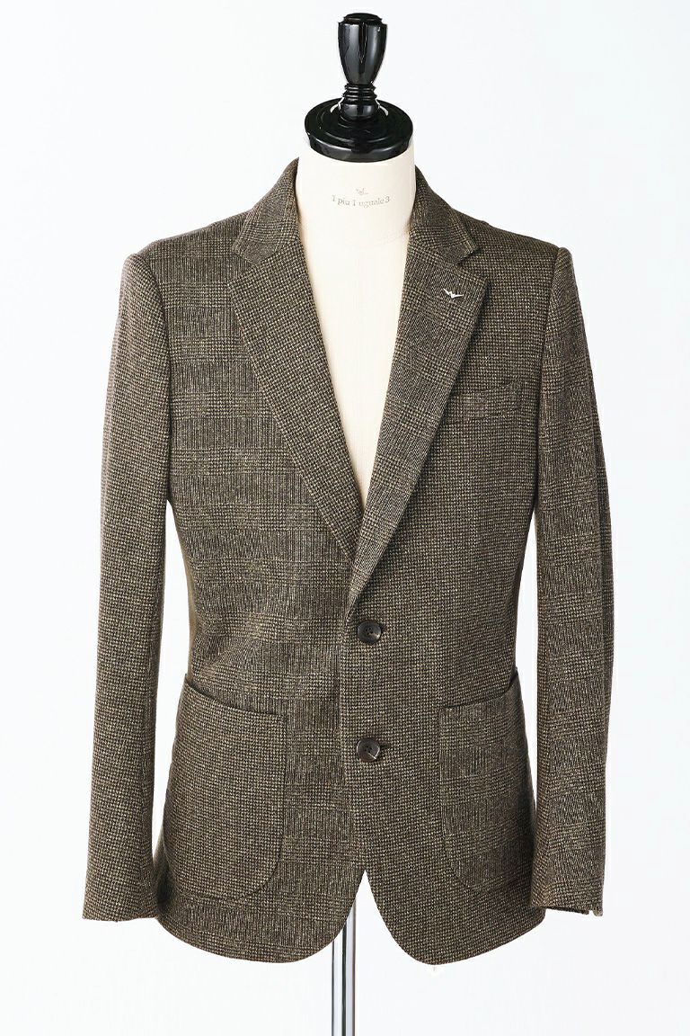 CRAZY RIB JKT［BROWN CHECK/CHIDORI］ | VATOMCE | 1PIU1UGUALE3正規店